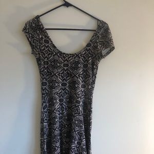 Soprano Graphic Print Skater Dress